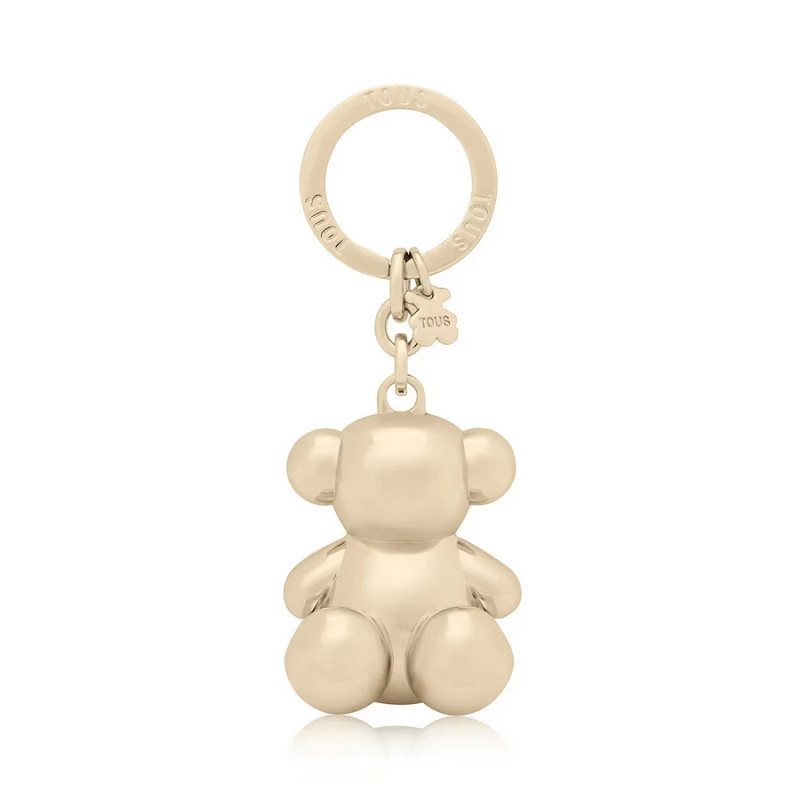 Llavero oso Tous dorado Metal Bold Bear 395910425 | 39,00 € | Joyería Flores