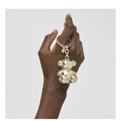 Llavero oso Tous dorado Metal Bold Bear 395910425 | 39,00 € | Joyería Flores