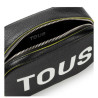 Bandolera piel negra Logo TOUS Lynn 395902516 | 149,00 € | Joyería Flores