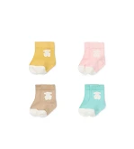 Tous Complementos Pack 4 pares de calcetines de bebé Tous Socks rosa 395825571 395825571 Tous