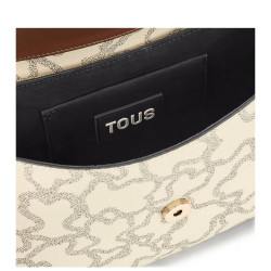 Bandolera Tous pequeña beige Kaos Icon 395910188 | 159,00 € | Joyería Flores