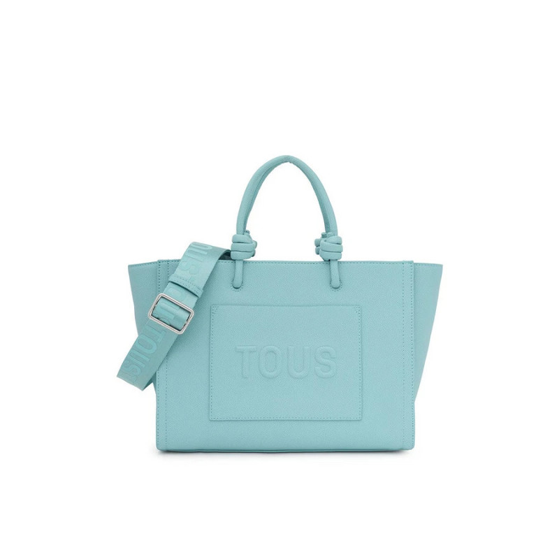 Shopper mediano Amaya azul TOUS 395910100 | 159,00 € | Joyería Flores
