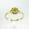 Anillo botón charro Oro de ley AS298/14 | 266,13 € | Joyería Flores