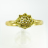 Anillo botón charro Oro de ley AS298/14 | 266,13 € | Joyería Flores