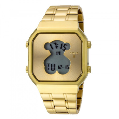 Tous Reloj Tous D-Bear SQ de acero IP dorado 600350285 600350285 Tous Tous Reloj Tous D-Bear SQ de acero IP dorado 600350285 600350285 Tous