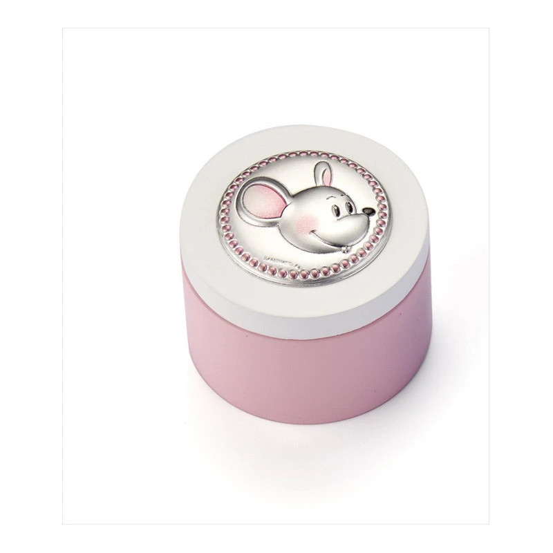 Caja Diente Madera Ratón Rosa EV3465/03R | 25,90 € | Joyería Flores
