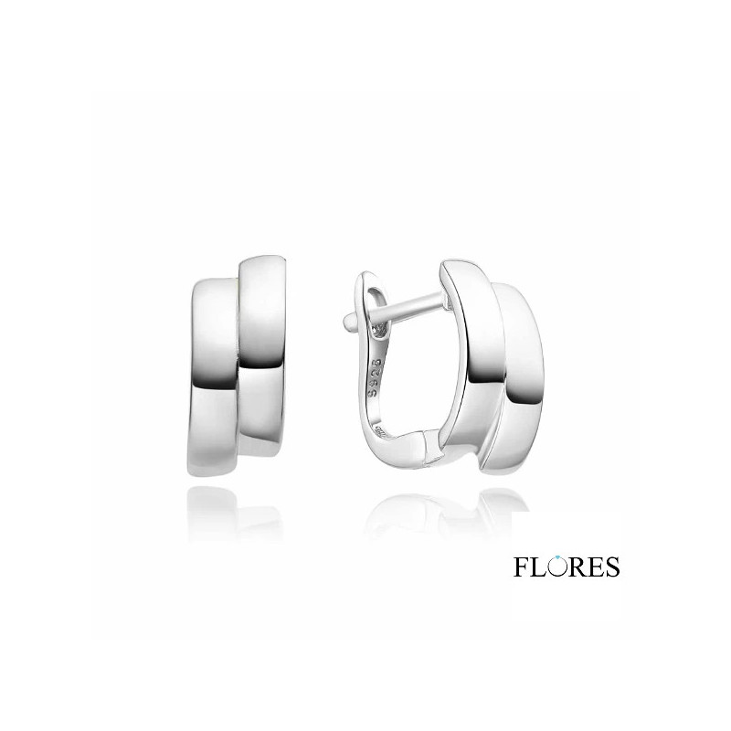 Pendientes Plata Ballestilla 2024423 | 27,00 € | Joyería Flores