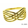 Sortija Dorada Plata de Ley 2011265/14 | 27,00 € | Joyería Flores
