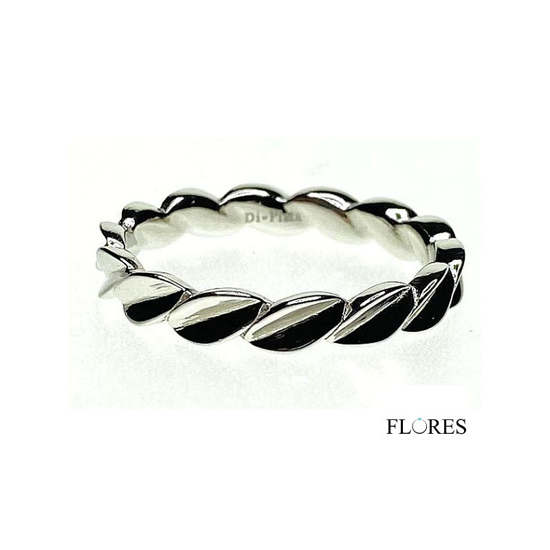 Sortija Plata de Ley Tallada 2011224/10 | 20,00 € | Joyería Flores