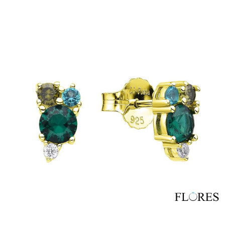 Pendientes Pendientes Dorados Circonita Verde Plata 2024576/E 2024576/E Di Plata Pendientes Pendientes Dorados Circonita Verde Plata 2024576/E 2024576/E Di Plata