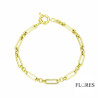 Pulsera Dorada Plata de Ley 2040980/Y | 51,00 € | Joyería Flores