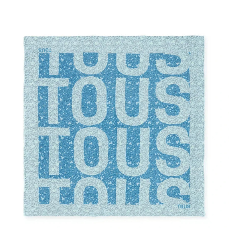 Pañuelo Tous de modal Azul Kaos Mini 2002043233 | 49,00 € | Joyería Flores