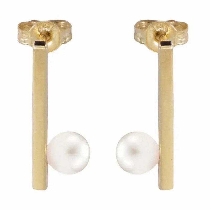Pendientes 750 Group barra de 15mm perla 5675 | 208,50 € | Joyería Flores Pendientes 750 Group barra de 15mm perla 5675 | 208,50 € | Joyería Flores