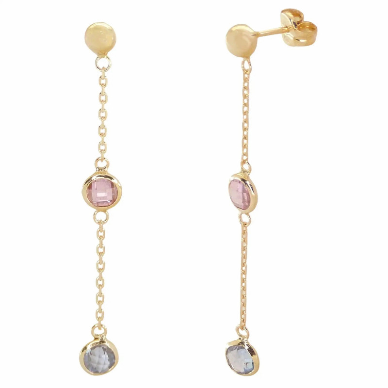 Pendientes 750 Group 40mm bola 3mm 5678 | 195,50 € | Joyería Flores Pendientes 750 Group 40mm bola 3mm 5678 | 195,50 € | Joyería Flores