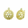 Pendientes 750 Group oro cubana pequeña 12mm 8340 | 384,90 € | Joyería Flores