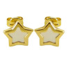 Pendientes 750 Group oro y nácar Estrellas 4633P | 163,90 € | Joyería Flores