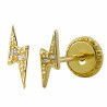 Pendientes 750 Group mini rayo piedras 7mm 4958 | 66,00 € | Joyería Flores