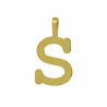 Colgante 750 Group Oro letra S, 10mm 5000S | 84,90 € | Joyería Flores