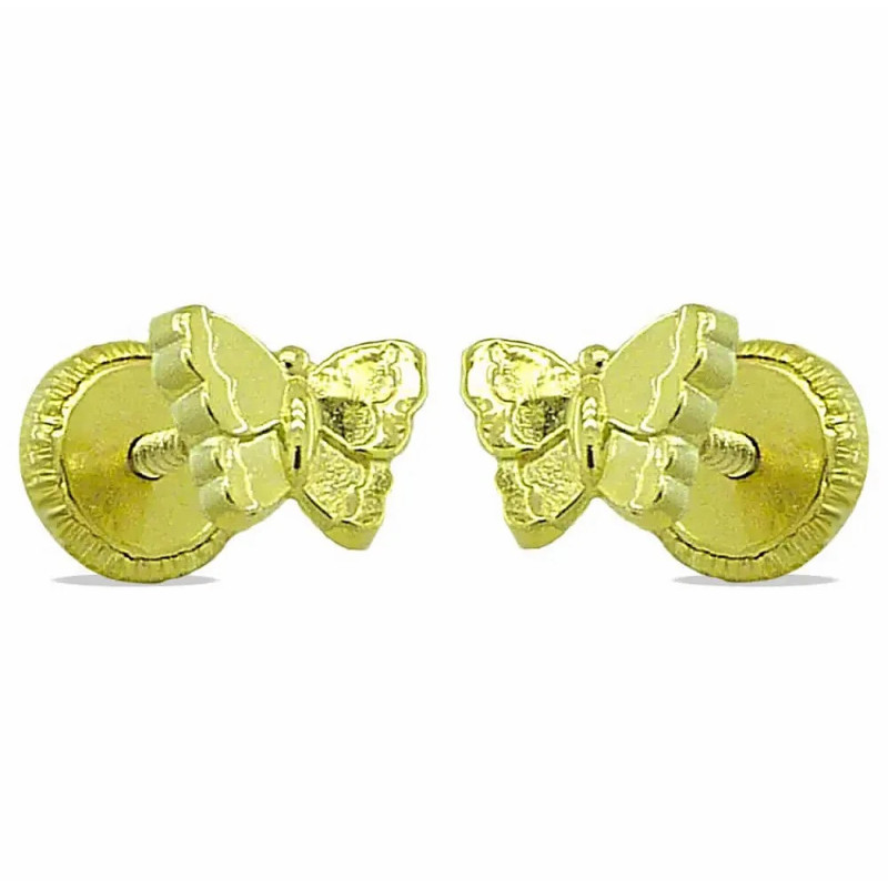 Pendientes 750 Group Oro Mariposa 6mm 4325 | 114,50 € | Joyería Flores