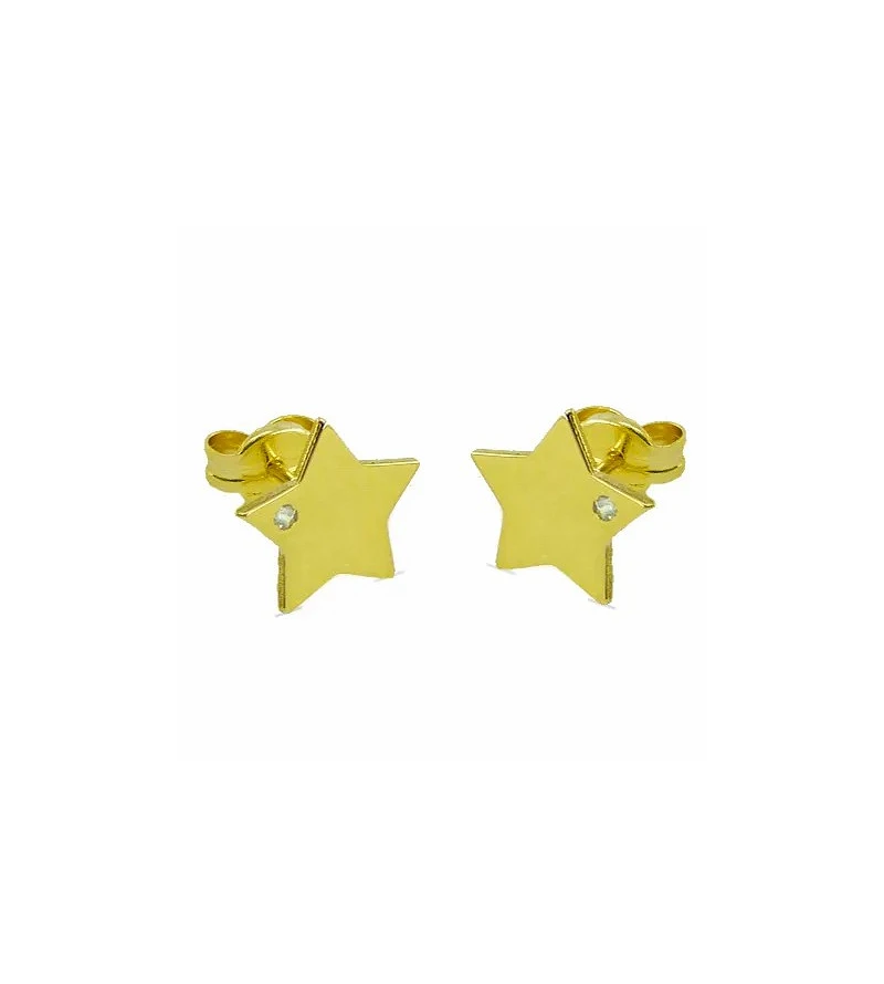 750 Group Pendientes Oro Estrella 8,5mm 4622 4622 750 Group
