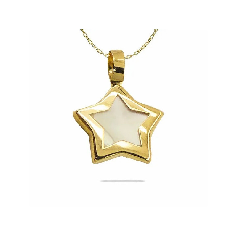 Gargantilla 750 Group Oro Nácar Estrella 4633/45 | 204,90 € | Joyería Flores