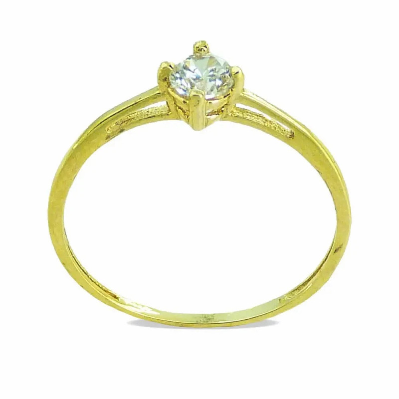 Solitario 750 Group Oro Amarillo Circonitas 2941 | 205,90 € | Joyería Flores