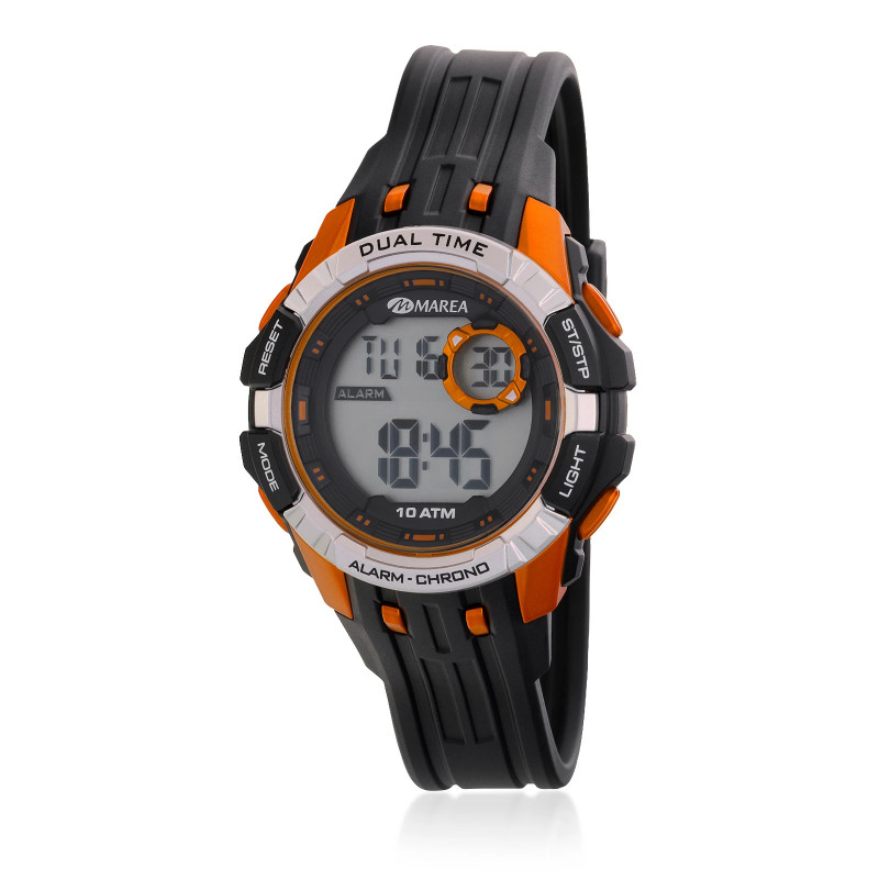 Marea Reloj Marea Hombre Sport Negro-Naranja B40201/1 B40201/1 Marea