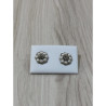 Pendientes botón charro perla plata F56-PERLA | 14,38 € | Joyería Flores