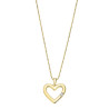 Collar Corazón Lotus Silver Dorado LP3217-1/2 | 49,00 € | Joyería Flores