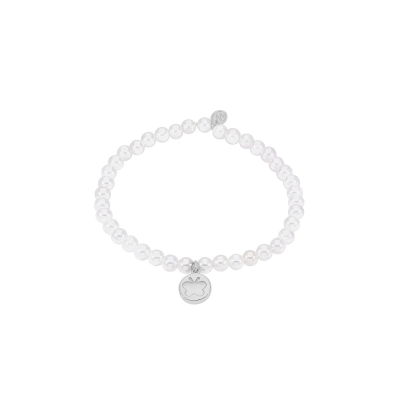 Pulsera Perlas Marea Mariposa Plata D03303/AC | 23,90 € | Joyería Flores