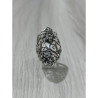 Anillo Doble Botón Charro Plata BCSF84 | 29,38 € | Joyería Flores