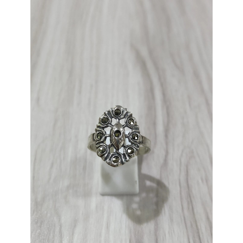 Anillo Marquesitas Plata de ley Charro BC528/0 | 17,38 € | Joyería Flores