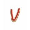 Motivo Viceroy Fashion Letra V Acero 1487M01012V | 8,99 € | Joyería Flores