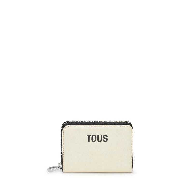 Monedero Tous beige New Dorp 2002103401 | 59,00 € | Joyería Flores