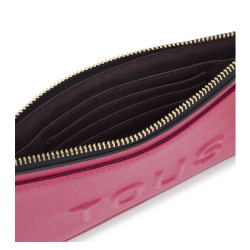 Billetera portamóvil fucsia TOUS Brenda 2002105525 | 89,00 € | Joyería Flores
