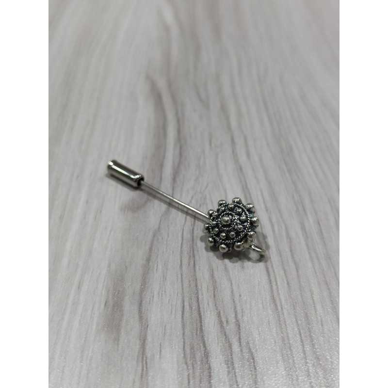 Pincho Botón Charro Plata de Ley 005D | 12,38 € | Joyería Flores
