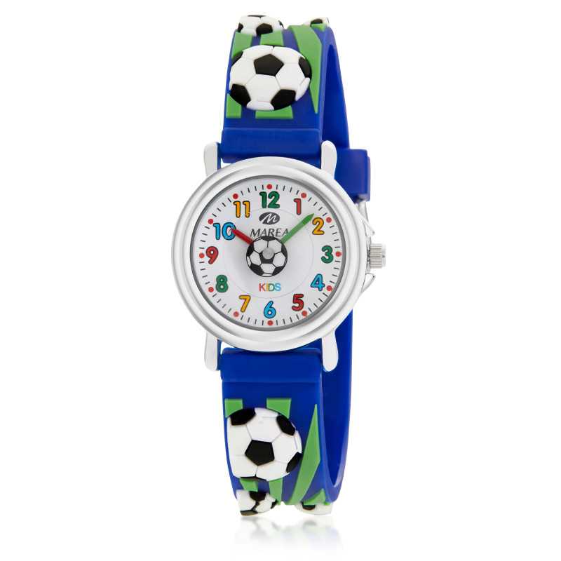Reloj Marea Niño Azul Fútbol B37007/19 | 19,90 € | Joyería Flores Reloj Marea Niño Azul Fútbol B37007/19 | 19,90 € | Joyería Flores
