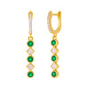 Pendientes Marea File Angel Plata Dorada D02801/AV | 45,90 € | Joyería Flores