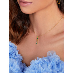 Collar Marea file Angel Plata dorada D02807/AO | 39,90 € | Joyería Flores