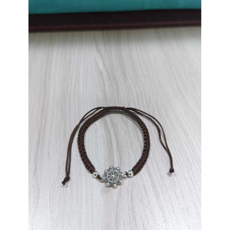 Pulsera Botón Charro macrame Marrón S1218-MARRON | 14,94 € | Joyería Flores Pulsera Botón Charro macrame Marrón S1218-MARRON | 14,94 € | Joyería Flores