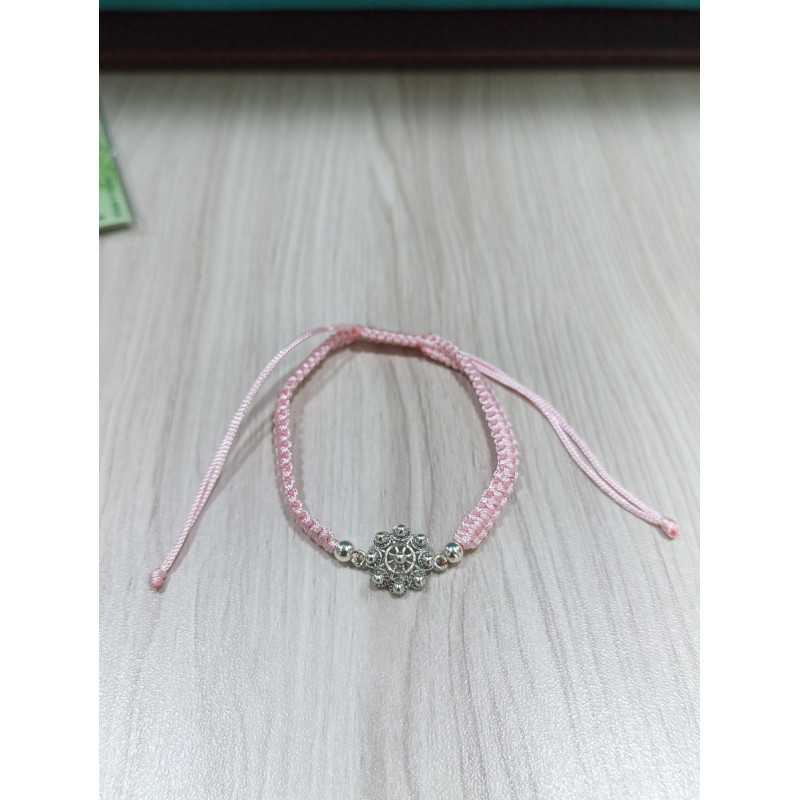 Pulsera Botón Charro macrame Rosa S1218-ROSA | 14,94 € | Joyería Flores