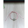 Pulsera Botón Charro macrame Rosa S1218-ROSA | 14,94 € | Joyería Flores