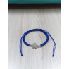 Pulsera Botón Charro macrame Azul S1218-AZUL | 14,94 € | Joyería Flores