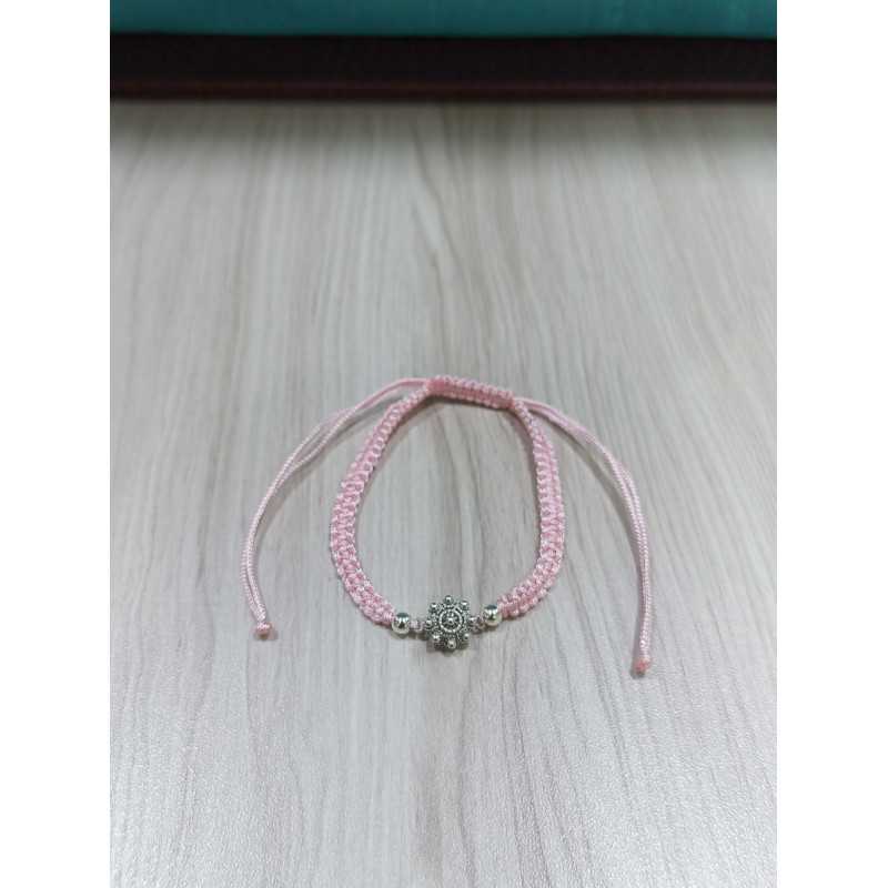 Pulsera Botón Charro Macrame Rosa S1217-R | 11,19 € | Joyería Flores Pulsera Botón Charro Macrame Rosa S1217-R | 11,19 € | Joyería Flores