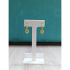 Pendientes Botón Charro Plata Dorada S1531S-CH | 27,44 € | Joyería Flores