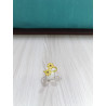 Anillo Botón Charro Abierto Plata Dorado S1570-CH | 26,19 € | Joyería Flores