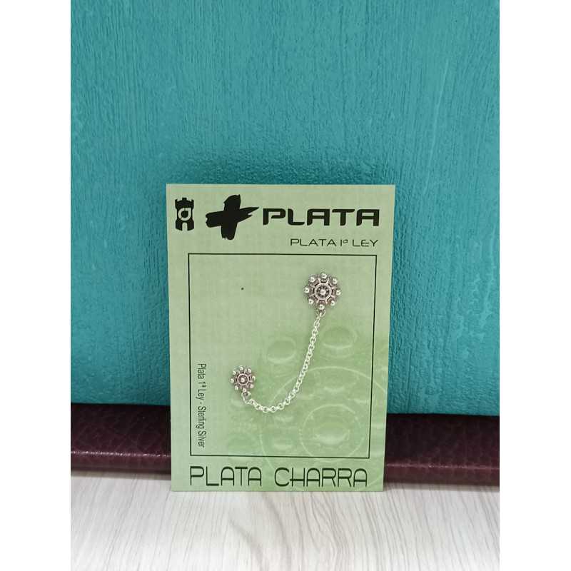 Pendientes Botón Charro Cadena Plata de Ley S1521 | 12,44 € | Joyería Flores Pendientes Botón Charro Cadena Plata de Ley S1521 | 12,44 € | Joyería Flores