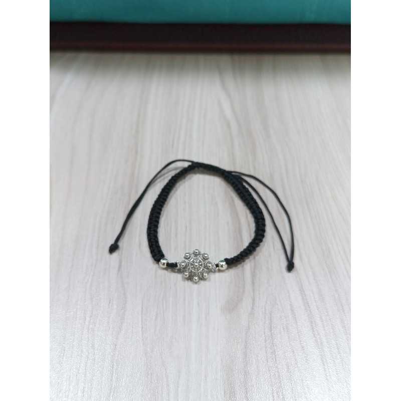Pulsera Botón Charro macrame Negro S1218-N | 14,94 € | Joyería Flores Pulsera Botón Charro macrame Negro S1218-N | 14,94 € | Joyería Flores