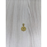 Colgante Botón Charro Marquesitas Plata S1725-CH | 21,19 € | Joyería Flores