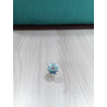 Sortija Botón Charro Abierta Turquesa S1683-T | 14,88 € | Joyería Flores